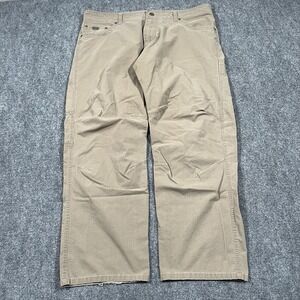 Kuhl Pants Mens 40x30 Tan Revolvr Hiking Chino Vintage Patina Dye Stretch Canvas